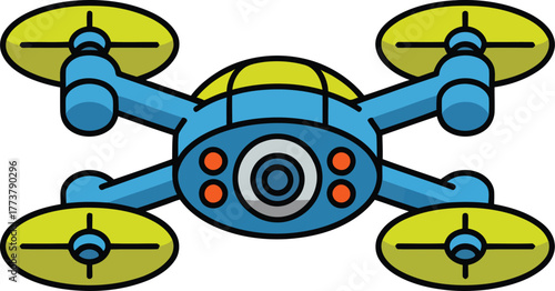 Camera Drone for Aerial Photography or Surveillance