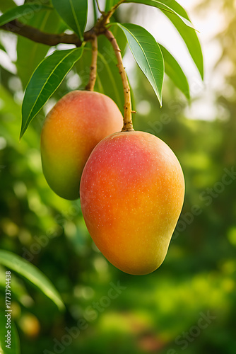 mangoes on a tree
