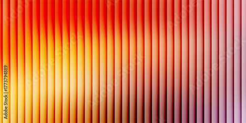 Vibrant rainbow neon gradient flows through fractal glass. Smooth light waves create dynamic and vivid atmosphere full of energy and motion. Vivid neon colors blend and reflect.  Vector illustration