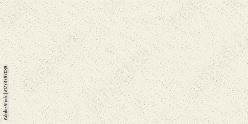 Ecru gradient with texture of eggshell. Pastel light beige background, modern dotted vector design, paper texture.
