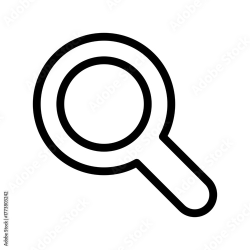 Magnifying Glass From Artificial Intelligence Icon Set
