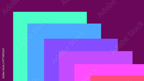 abstract background with many colors in the form of neatly arranged squares
