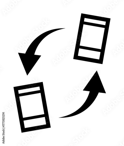 トレーディングカードの交換 トレード イメージ