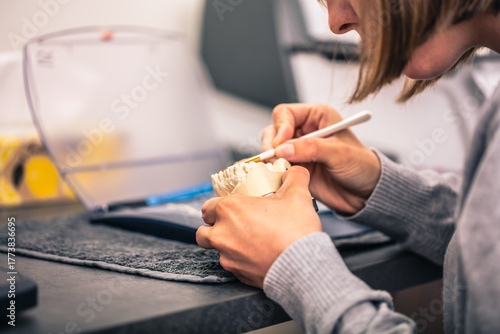 Herstellung von Zahnersatz