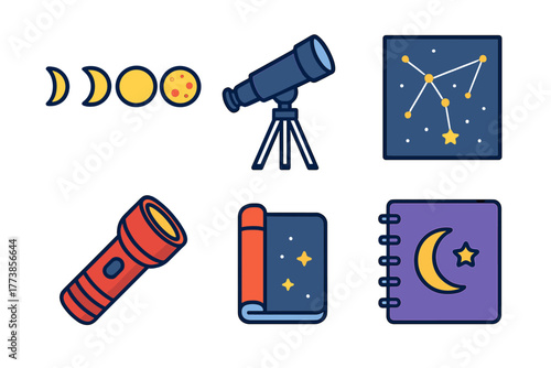 Essential tools and equipment for celestial observation and nighttime stargazing