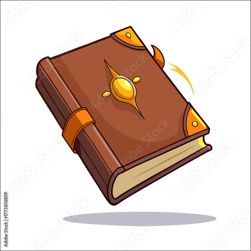 Book icon doodle illustration
