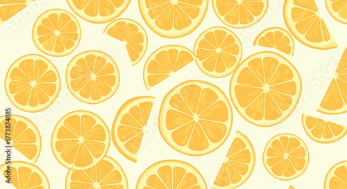 A collection of citrus fruit slices for a refreshing and vibrant design.
