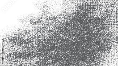 White noise grainy texture background with minimalist grunge aesthetic for digital design. Abstract dirty grain noise backdrop with halftone dots and dust overlay texture. 