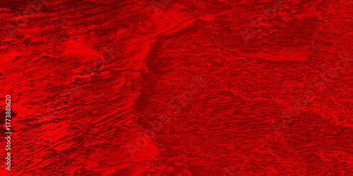 Scratch dark smoke red wall, dirty old concrete cemetery texture panoramic looking abstract fog background cloudiness mist smoke moves black swirling web banner use mockup