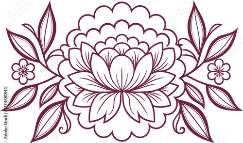 Traditional Chinese Pattern Design. Oriental Decorative Pattern Set. Chinese Motif Illustration Collection. Asian Style Geometric Pattern. Red and Gold Chinese Ornament. Classic Chinese Textile