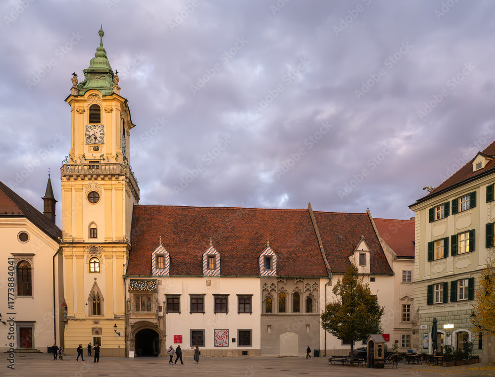 Obraz premium Old Town Hall of Bratislava, Slovakia