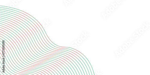 Abstract red and pink vector illustration with curved lines, wave pattern, and light elements for a modern wallpaper design backdrop