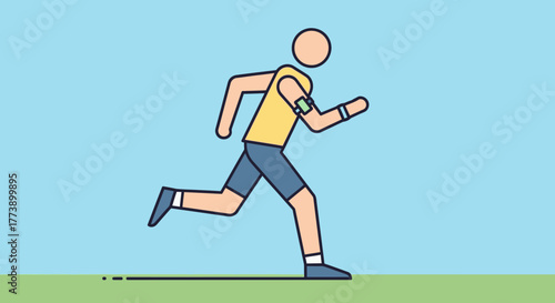 Sustainable Living Concept Illustration, Modern People Practicing Zero Waste and Renewable Habits Flat Design