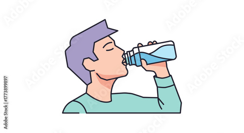 Eco Living Daily Activity Scene, People Practicing Conscious Consumption and Environmental Care