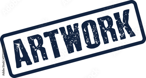 Artwork grunge rubber stamp symbol for creative projects and expressive designs