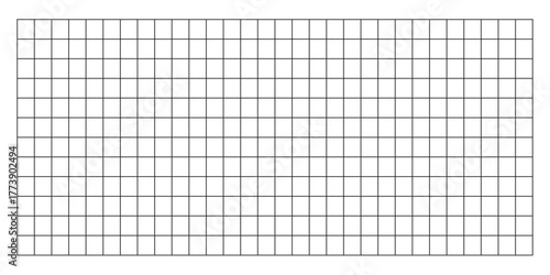 Graph, drafting paper regular square lines grid, mesh pattern. Wireframe texture. Bisect, traverse lines background. simple grating, trellis or lattice of cross lines EPS10