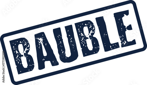 Charming Bauble Mark for Festive Holiday Ornaments and Decorative Embellishments