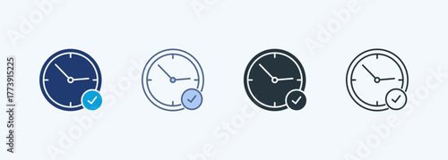 Efficiency Multiple Style Icon Collection 