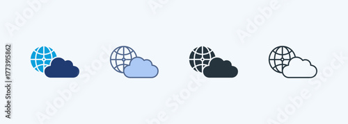 Connection Multiple Style Icon Collection 