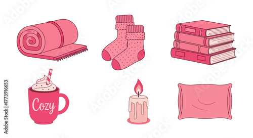 Cozy Comforts - A Collection of Relaxing Elements.