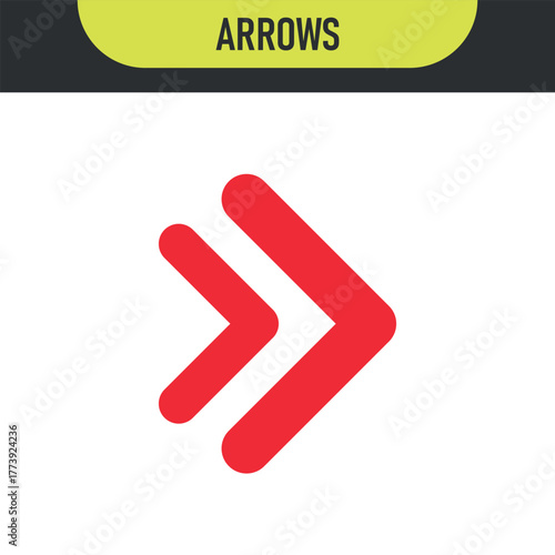 Arrows vector collection. Set different Black and Color Arrow Icon. Vector Collection.