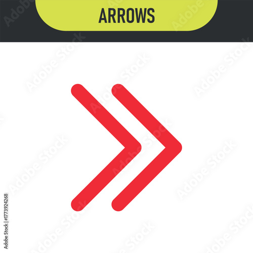 Arrows vector collection. Set different Black and Color Arrow Icon. Vector Collection.