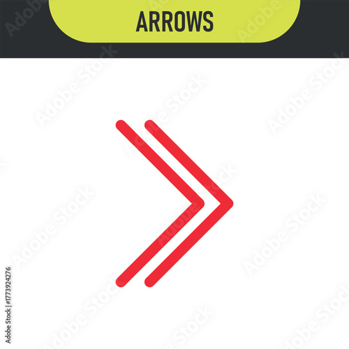Arrows vector collection. Set different Black and Color Arrow Icon. Vector Collection.