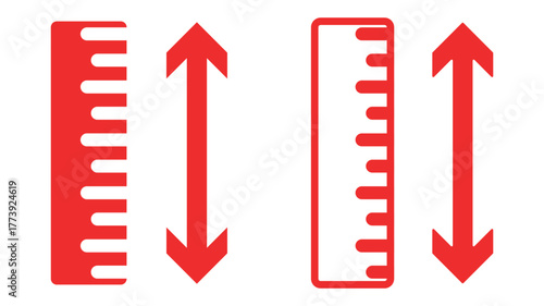  Body measurement vector icon set. Height and width human measure icon. Human height icon set. Height measurement icon set. Scale tall human. 