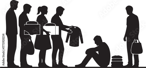 International volunteer day people help shelter animals caring for dogs and cats