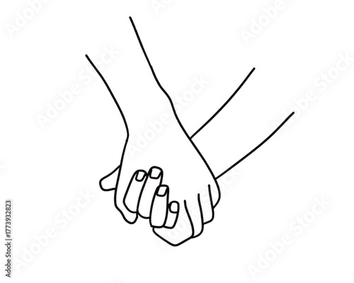 hand gestures holding hands