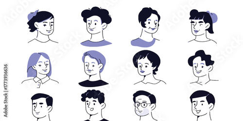 Diverse Avatar Portraits for Websites and Applications