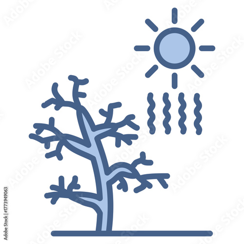 deforestation impact Icon