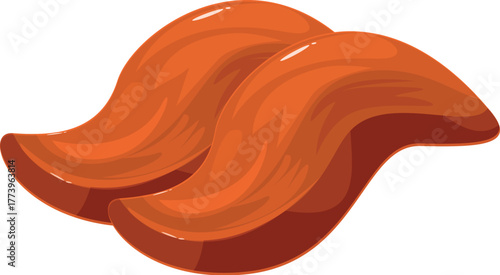 Crispy fried chicken wings, a tempting fast food delight