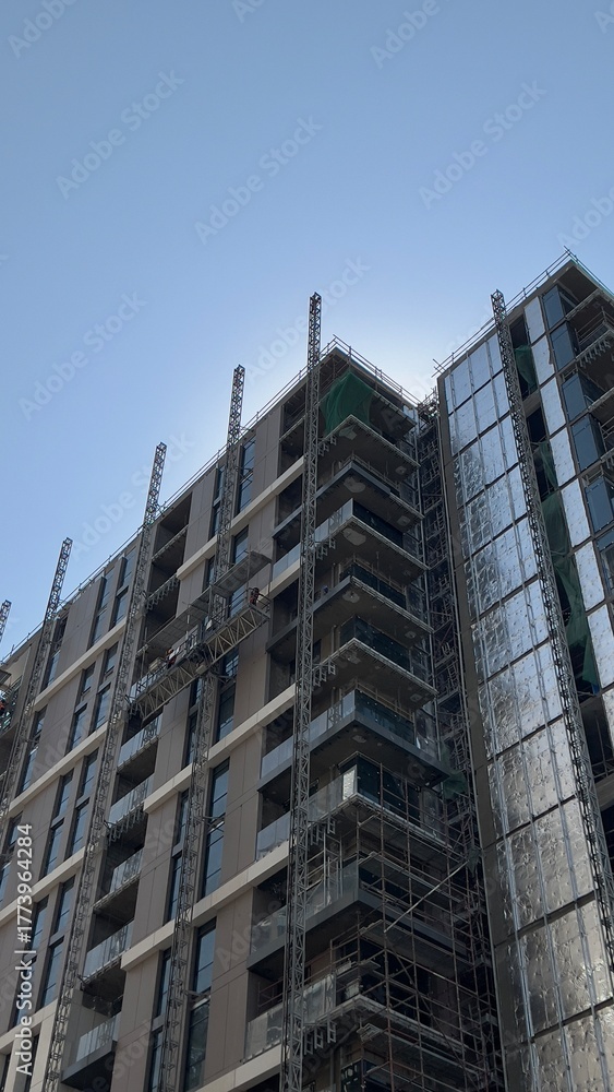 Obraz premium building under construction