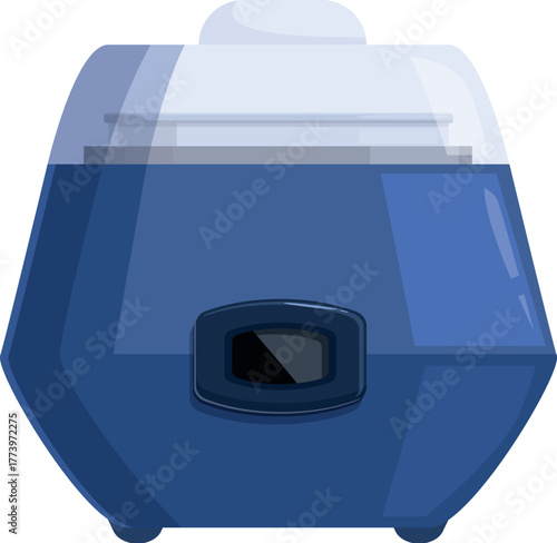 Electric yogurt maker machine making fresh homemade yogurt, promoting healthy eating habits