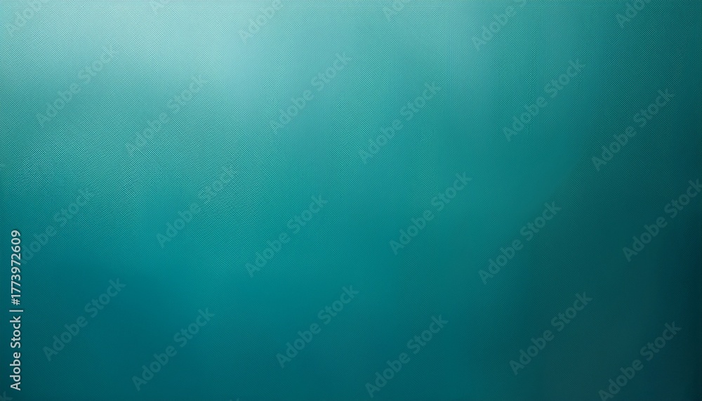 Obraz premium elegant matte teal gradient background with subtle shifts of color creating a smooth serene effect