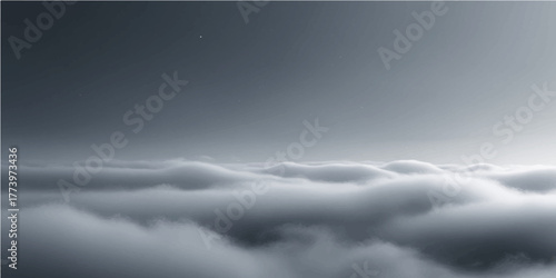 Bright blue sky with white summer clouds, a beautiful nature time-lapse of a clear high cloudscape