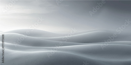 Soft light reflects on the smooth white satin fabric texture with a gentle curve