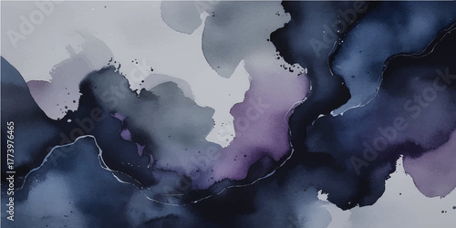 Abstract blue sky background featuring a world map composed of continents like Europe, Asia, and the Americas, perfectly blending global geography with abstract illustration