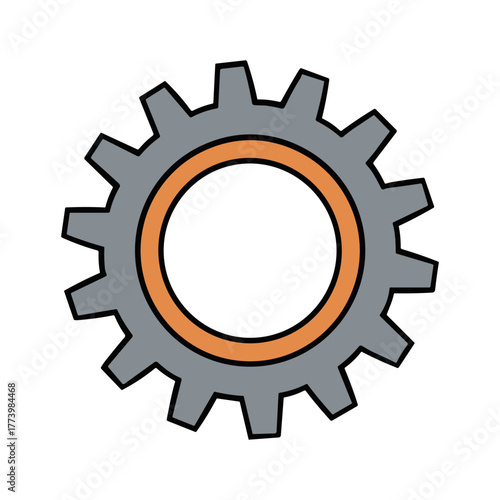 vector gear icon