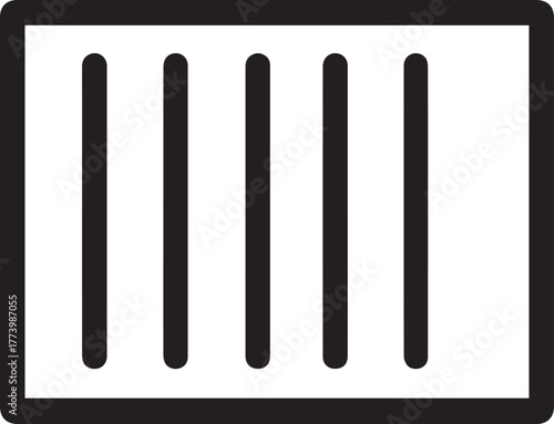 Shipping Container or Barcode Box