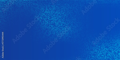 Design Blue Tech Finance Fintech Background Abstract Pixel Pattern. Abstract Business Tech Modern Abstract Art
