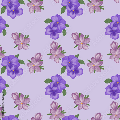 seamless floral pattern
