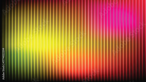 Gradient glass ripple — iridescent wave art blending fluid movement and digital abstraction