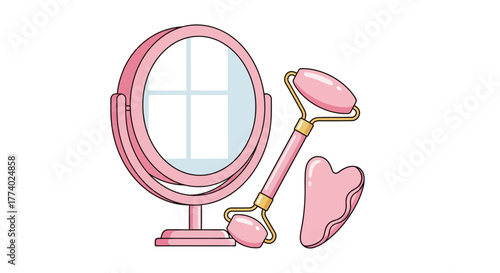 Vector25834 pastel beauty tools