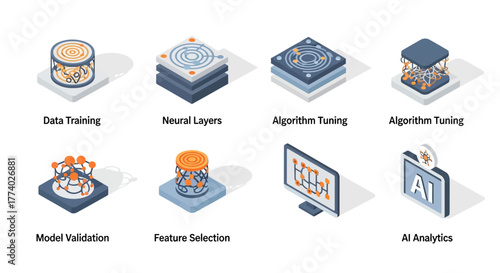 Vector25963 isometric ai technology