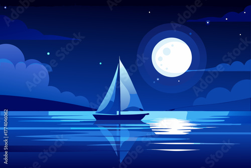 Balloon over ocean view