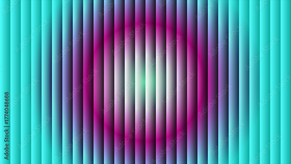 Fototapeta premium Abstract background of colorful vertical stripes with gradient light effect