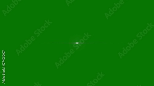 2D Stars twinkle like flash rays, White shining star light, Shining white light, Flickering white glow center optical lens flare, blinking light effect, Twinkle stars light on green screen. 4k