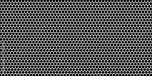 Black and white hexagonal abstract technology background with white bright flashes below the hexagons. Hexagonal gaming vector abstract technology background.
